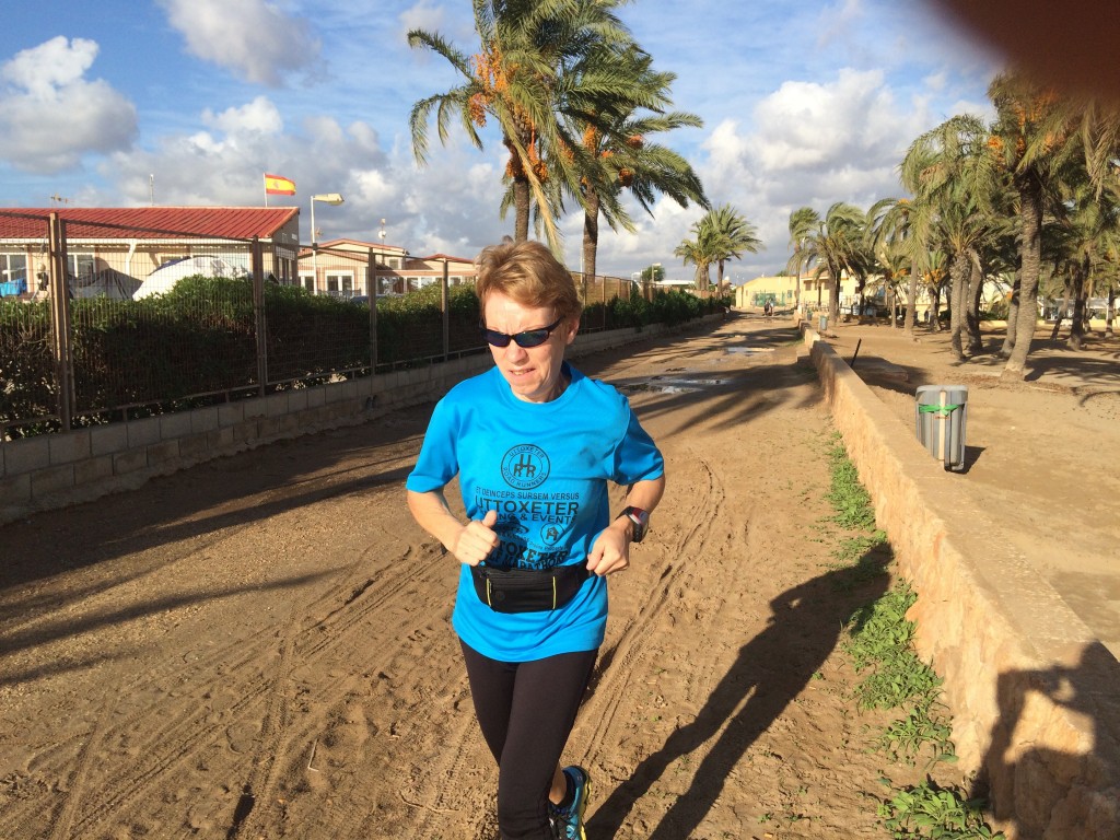 First run in La Manga