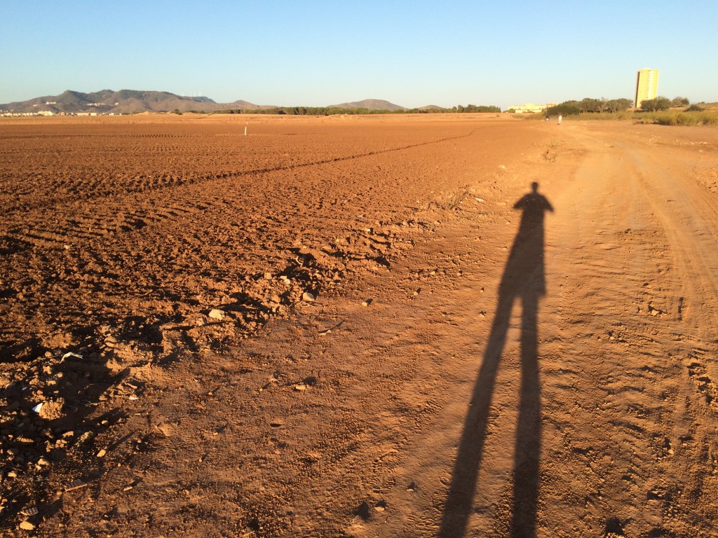 Early morning run towards Mar de Crystal